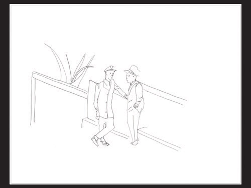 Two Guys Standing